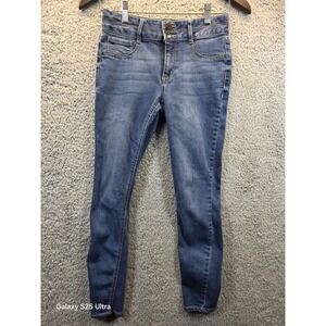 Mudd Jeans Girls 14 Tapered Y2k‎ Preppy Leggings Midrise